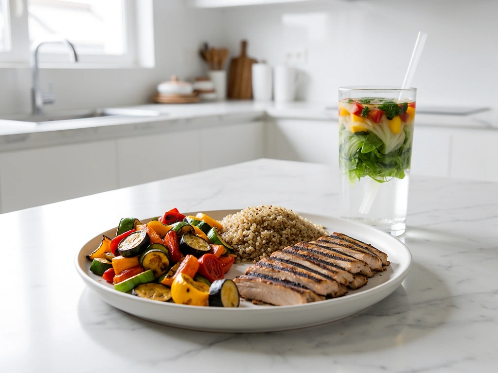 Healthy meal delivery setup