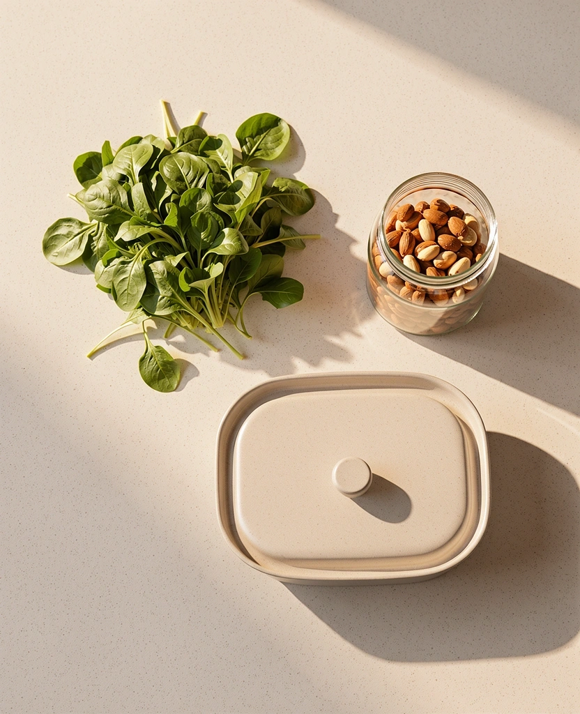 Fresh ingredients for a balanced daily menu